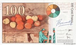 100 Francs CÉZANNE FRANCE  1997 F.74.01 pr.NEUF