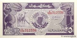 25 Piastres SUDAN  1987 P.37 FDC
