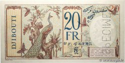20 Francs Spécimen DJIBOUTI  1936 P.07as SPL