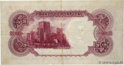 20 Escudos PORTUGAL  1938 P.143 fSS