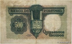 500 Escudos PORTUGAL  1942 P.155 S