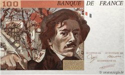 100 Francs DELACROIX Épreuve FRANCE  1987 NE.1987.02 NEUF