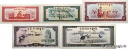 1 au 100 Riels Lot CAMBODGE  1975 P.20a au P.24a pr.NEUF