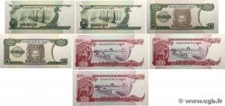100 au 500 Riels Lot CAMBODIA  1998 P.41 au p.43 UNC
