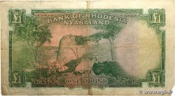 1 Pound RHODESIEN UND NJASSALAND (Föderation von)  1956 P.21a S