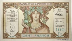 100 Francs Spécimen DSCHIBUTI   1931 P.08s fST