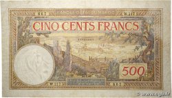 500 Francs MAROKKO  1947 P.15b SGE