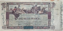 5000 Francs FLAMENG FRANCE  1918 F.43.01 TB+