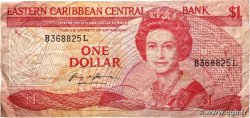 1 Dollar CARAÏBES  1985 P.17l