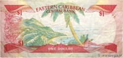 1 Dollar CARAÏBES  1985 P.17l TB