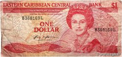 1 Dollar CARAÏBES  1985 P.17l