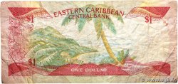 1 Dollar CARAÏBES  1985 P.17l TB