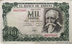 1000 Pesetas SPAIN  1971 P.154