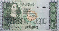 10 Rand SOUTH AFRICA  1990 P.120e