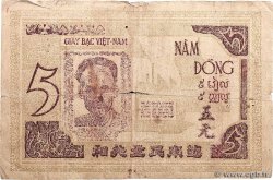 5 Dong VIETNAM  1946 P.003b VG
