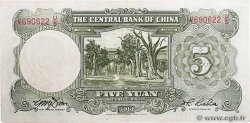 5 Yuan CHINA Shanghai 1936 P.0213c VF+