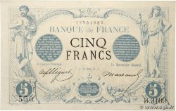 5 Francs NOIR FRANCE  1873 F.01.23 SUP+