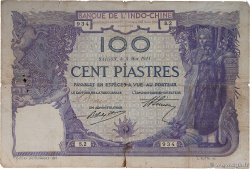 100 Piastres INDOCHINE FRANÇAISE Saïgon 1911 P.039 B