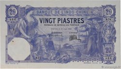 20 Piastres INDOCHINE FRANÇAISE Saïgon 1920 P.041 TTB