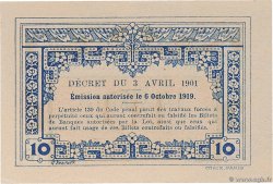 10 Cents INDOCHINE FRANÇAISE  1919 P.043 pr.NEUF
