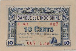 10 Cents INDOCHINE FRANÇAISE  1919 P.044 SPL