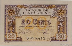 20 Cents INDOCHINE FRANÇAISE  1919 P.045a SUP+
