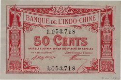 50 Cents INDOCHINE FRANÇAISE  1919 P.046 SPL