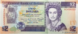 2 Dollars BELIZE  1991 P.52b NEUF