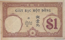 1 Piastre INDOCHINE FRANÇAISE  1919 P.048a TTB