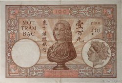 100 Piastres INDOCHINE FRANÇAISE  1932 P.051c TTB