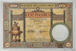 100 Piastres INDOCHINE FRANÇAISE  1936 P.051d SPL