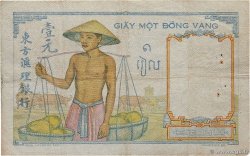 1 Piastre INDOCHINE FRANÇAISE  1932 P.052 TB