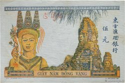 5 Piastres Faux INDOCHINE FRANÇAISE  1932 P.053x TTB+