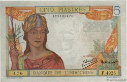 5 Piastres INDOCHINE FRANÇAISE  1949 P.055d pr.NEUF