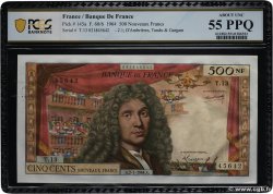500 Nouveaux Francs MOLIÈRE FRANCE  1964 F.60.06