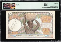 100 Francs Spécimen FRENCH WEST AFRICA  1936 P.23s fST