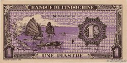 1 Piastre violet INDOCHINE FRANÇAISE  1943 P.060 pr.NEUF