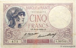 5 Francs FEMME CASQUÉE FRANCE  1932 F.03.16 F+