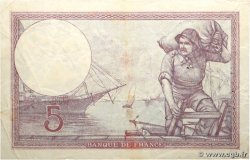 5 Francs FEMME CASQUÉE FRANCE  1932 F.03.16 F+