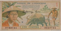 1 Piastre INDOCHINE FRANÇAISE  1942 P.074 SPL+