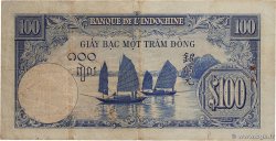 100 Piastres INDOCHINE FRANÇAISE  1946 P.079a TB+
