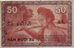 50 Cents INDOCHINE FRANÇAISE  1939 P.087a TB+