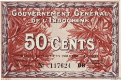 50 Cents INDOCHINE FRANÇAISE  1939 P.087d pr.NEUF