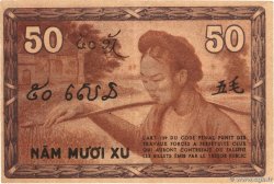 50 Cents INDOCHINE FRANÇAISE  1939 P.087e TTB+