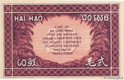 20 Cents INDOCHINE FRANÇAISE  1942 P.090a NEUF