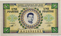 1 Piastre - 1 Riel INDOCHINE FRANÇAISE  1953 P.093 SUP