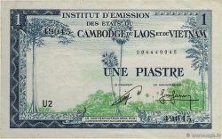 1 Piastre - 1 Riel INDOCHINE FRANÇAISE  1954 P.094 TTB+