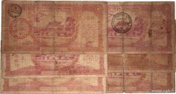 100 Piastres orange Lot INDOCHINE FRANÇAISE  1942 P.066 B à TB