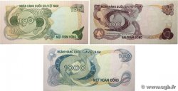 100, 200 et 1000 Dong Lot VIET NAM SUD  1969 P.26a, P.27a et P.29a pr.NEUF
