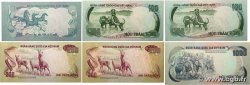 50, 100, 200 et 1000 Dong Lot SÜDVIETNAM  1972 P.30a, P.31a, P.32a et P.34a VZ
